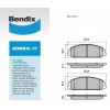 BENDIX FRONT BRAKE PADS SUIT HOLDEN VE & VF COMMODORE V6 DB1765GCT